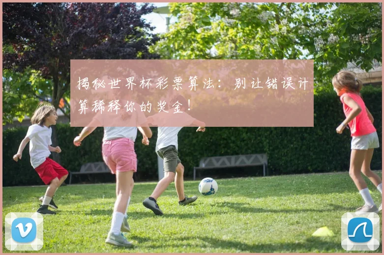 揭秘世界杯彩票算法:别让错误计算稀释你的奖金!