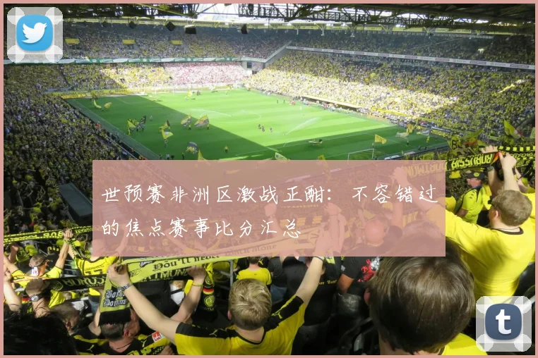 世预赛非洲区激战正酣:不容错过的焦点赛事比分汇总